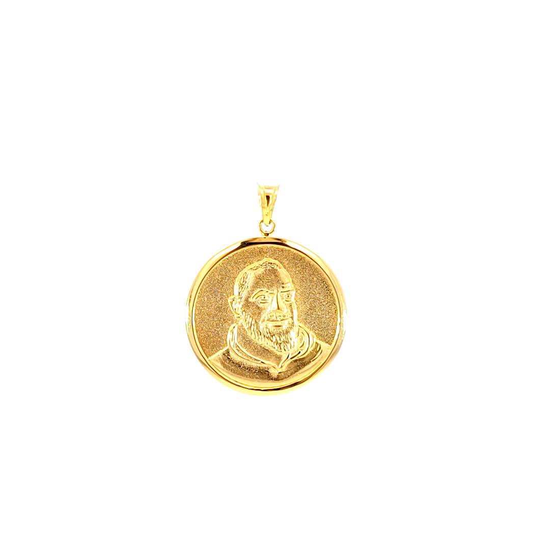 Padre Pio Pendants 18k